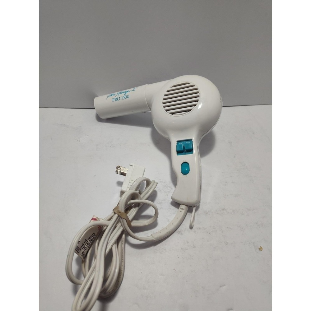 Jheri Redding II Mini Turbo 1500 Portable Hair Dryer Retro 90s 120v/220v - Works